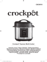 CrockPot CSC051X Användarmanual