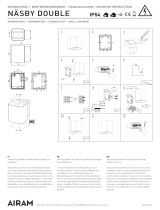 Airam NASBY DOUBLE Bruksanvisningar