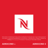 Nespresso Aeroccino 3 Milk Frother Bruksanvisningar