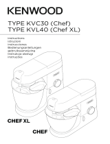 Kenwood Type KVC30 Bruksanvisningar