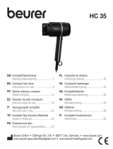 Beurer HC 35 Bruksanvisningar