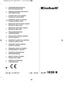 EINHELL GC-DP 7835 Bruksanvisningar