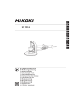 Hikoki SP 18VA Variable Speed Sander Polisher Bruksanvisningar