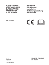 Husqvarna 966 79 65-01 Bruksanvisningar