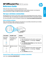 HP 9010 Series OfficeJet Pro All-in-one Printer Användarguide
