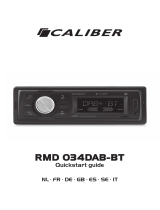 Caliber RMD 034DAB-BT Användarguide