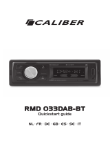 Caliber RMD-033DAB-BT Användarguide