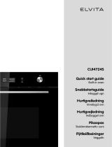 elvita CUI4724S Built-in oven Användarguide