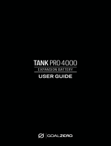 Goal Zero Tank PRO 4000 Användarguide