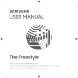 Samsung SP-LSP3BLAXZA Användarmanual