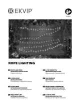 EKVIP Rope Lighting Användarmanual