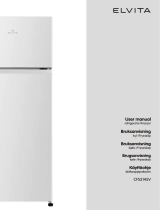 elvita CFS3145V refrigerator Freezer Användarmanual