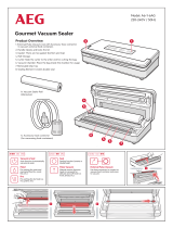 AEG Gourmet Vacuum Sealer Användarmanual