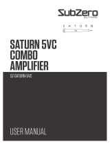 Sub-Zero SZ-SATURN-5VC Saturn 5VC Combo Amplifier Användarmanual