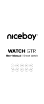 Niceboy WATCH GTR Smart Watch Användarmanual