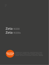 Kemppi Zeta W200 Användarmanual