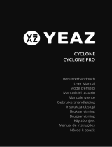 Yeaz CYCLONE PRO Electric Shaker USB 600ml Användarmanual