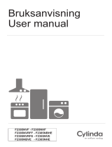 CYLINDA F2385N Series Frysar Användarmanual