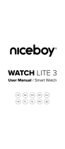 Niceboy WATCH LITE 3 Smart Watch Användarmanual
