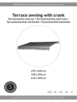 Rusta Terrace Awning Användarmanual