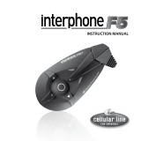 Interphone F5S Användarmanual