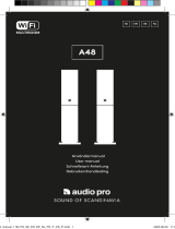 Audio Pro A48 Användarmanual