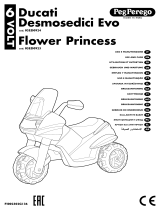 Peg Perego Peg-Perego IGED0924 Desmosedici Evo Electric Motorcycle Användarmanual