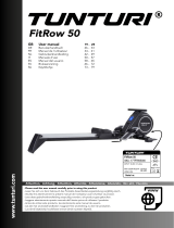 Tunturi FitRow 50 Rowing Machine Användarmanual