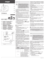 Hager TRM690G Användarmanual