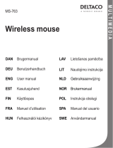 Deltaco MS-763 Användarmanual