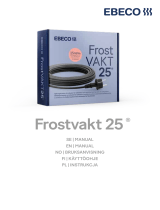 EBECO Frostvakt 25 Användarmanual