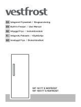 Vestfrost VIF 10177 S NoFrost Användarmanual