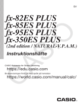Casio FX-85ES PLUS Användarmanual