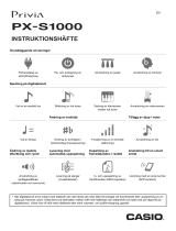 Casio PX-S1000 Användarmanual