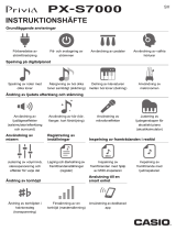 Casio PX-S7000 Användarmanual