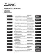 Mitsubishi Electric KOMPAKT MXZ-2D33VA Installationsguide