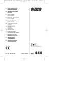 Alpha tools MS 440 Bruksanvisningar