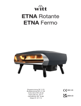 Witt ETNA Rotante Pizza Oven (Matte Orange) Bruksanvisning