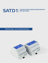 Sentera Controls SATD1-24-63 Mounting Instruction