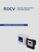 Sentera Controls RDCV9-AD-WH Mounting Instruction