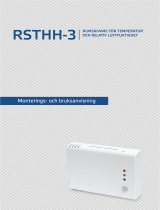 Sentera Controls RSTHH-3 Mounting Instruction