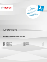 Bosch SERIE 6 BFL554MB0 MIKROBØLGEOVN Bruksanvisning