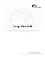 Thermex DESIGN LINE 8003 KJØKKENVENTILATOR, 55 CM, SVART Installationsguide