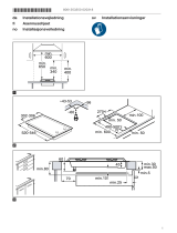 Bosch SERIE 8 PRB3A6B70 DOMINO GASSTOPP Installationsguide