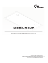 Thermex DESIGN LINE 8004 KJØKKENVENTILATOR Installationsguide