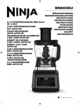 Ninja 3-IN-1 BN800EU FOODPROCESSOR Användarmanual