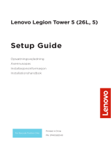 Lenovo LEGION T5 26AMR5 RTX 3050 STASJONÆR PC Installationsguide