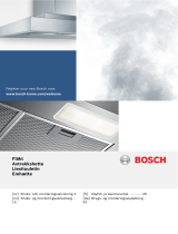 Bosch DWB76BC50 KJØKKENVENTILATOR Bruksanvisning