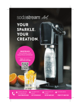 SodaStream ART KULLSYREMASKIN, SORT Bruksanvisning