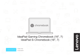 Lenovo IDEAPAD GAMING CHROMEBOOK 16IAU7 16" BÆRBAR PC Installationsguide